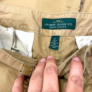 Polo Ralph Lauren khakis EUC size 6